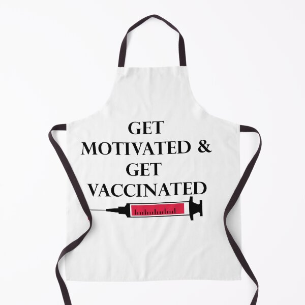 Item preview, Get Motivated and Get Vaccinated designed and sold by PrasartShop.