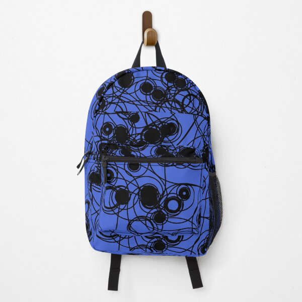 Item preview, Spiral chaotic design - black and blue designed and sold by rahilvalani.