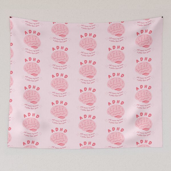 Item preview, ADHD My brain is faster than yours | ADHD Awareness  designed and sold by LemonbatStudio.