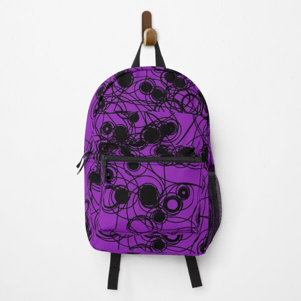 Item preview, Spiral chaotic design - black and purple designed and sold by rahilvalani.
