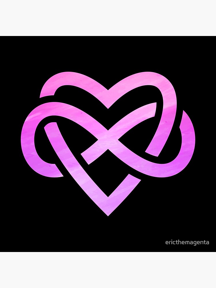 Infinity Heart Symbol - Polyamory Pride Flag | Polyamory Pri… | Flickr