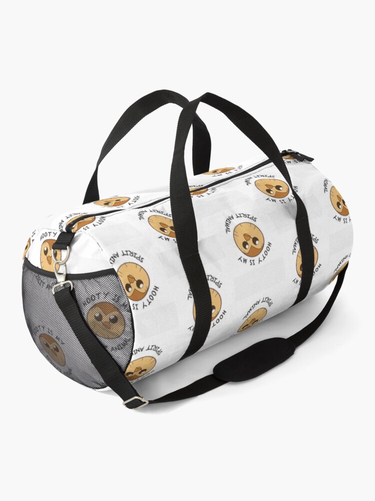 Alternate view of Hooty is My Spirit Anima| Perfect Gift | Owl house gift Duffle Bag