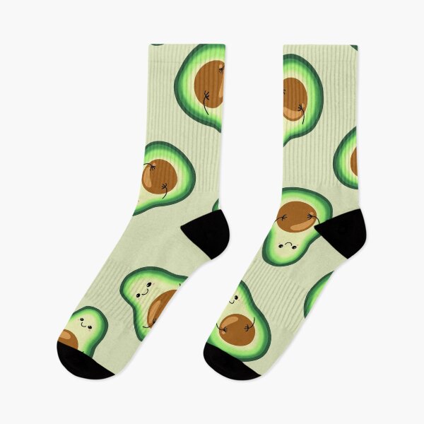 Item preview, Green cute avocado holding bone in hands, pregnancy designed and sold by Юлия Кондрашина.