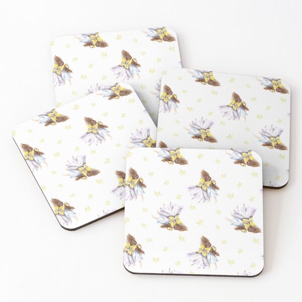 Item preview, magic girls watercolor pattern designed and sold by IrinaShishkina.