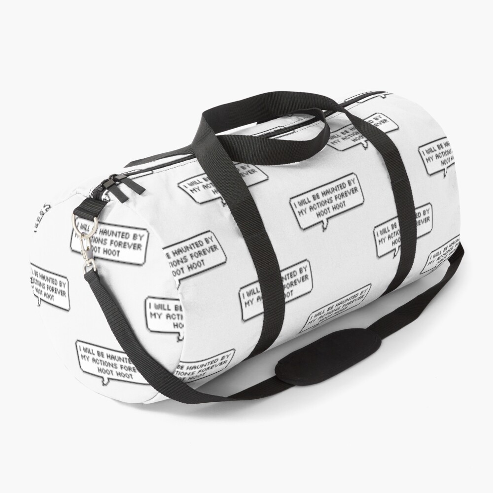 OWL HOUSE Hooty "Haunted"| Perfect Gift | Owl house gift Duffle Bag