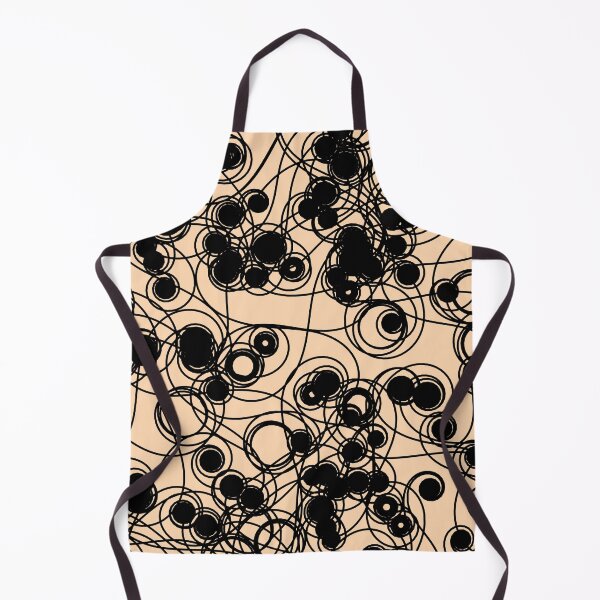 Item preview, Spiral chaotic design - black and apricot designed and sold by rahilvalani.