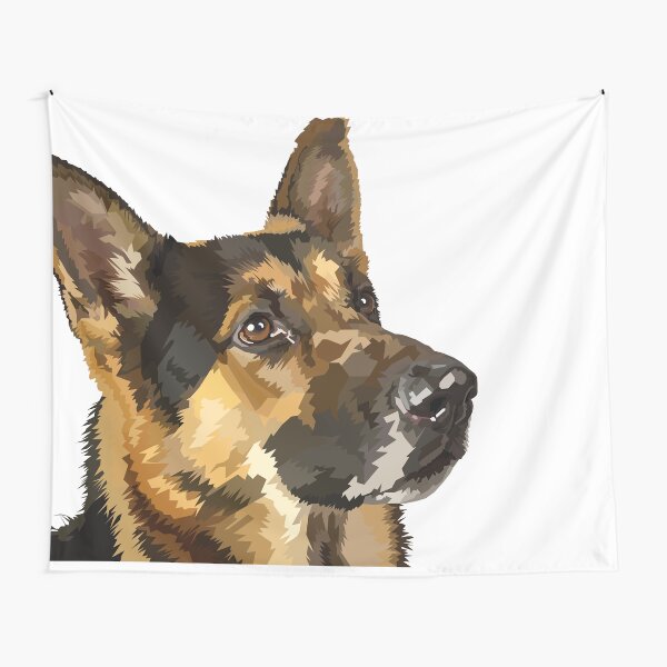 German Shepherd Tapestry