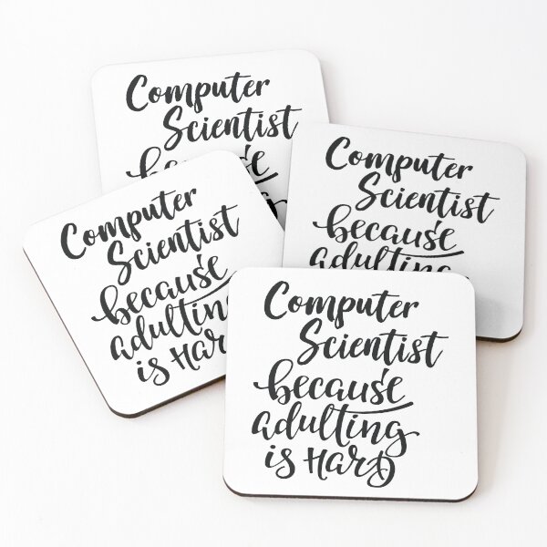 Item preview, Computer Scientist Because Adulting Is Hard  designed and sold by FiveNiches.
