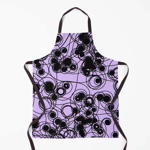 Item preview, Spiral chaotic design - black and lavender designed and sold by rahilvalani.