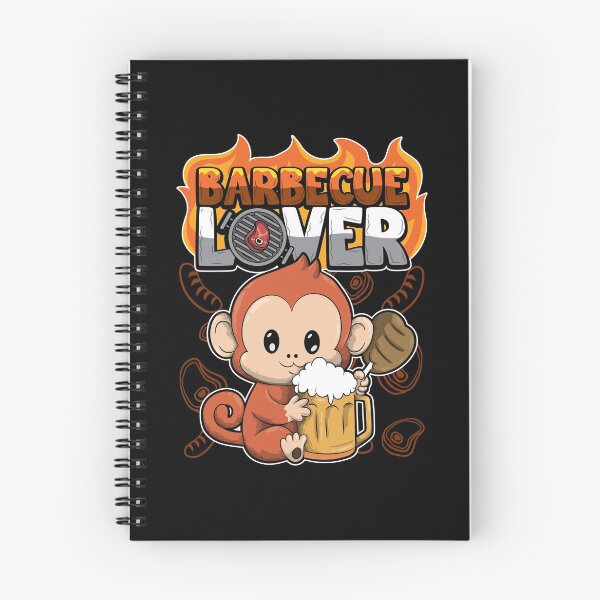 Item preview, Barbecue Lover - BBQ Monkey Ape - Grill Animals designed and sold by anziehend.