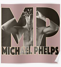 Michael Phelps Logo Poster