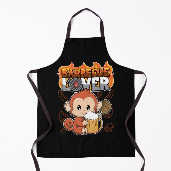 Item preview, Barbecue Lover - BBQ Monkey Ape - Grill Animals designed and sold by anziehend.