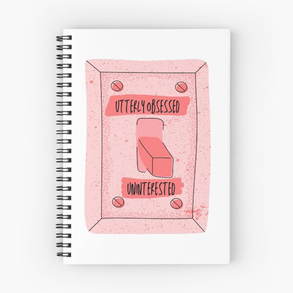 Item preview, ADHD Obsessed / Uninterested Switch | ADHD Awareness  designed and sold by LemonbatStudio.