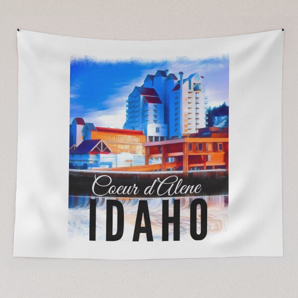 Item preview, Coeur d’Alene Idaho designed and sold by AW2 Designs.