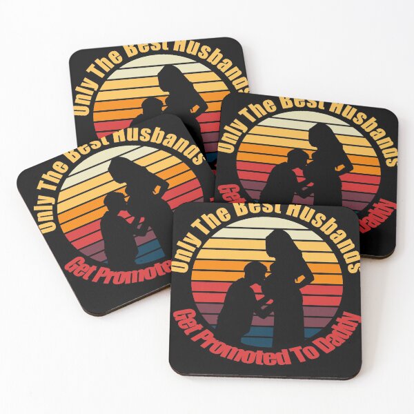 Item preview, only the best husbands get promoted to daddy designed and sold by printhappy4you.