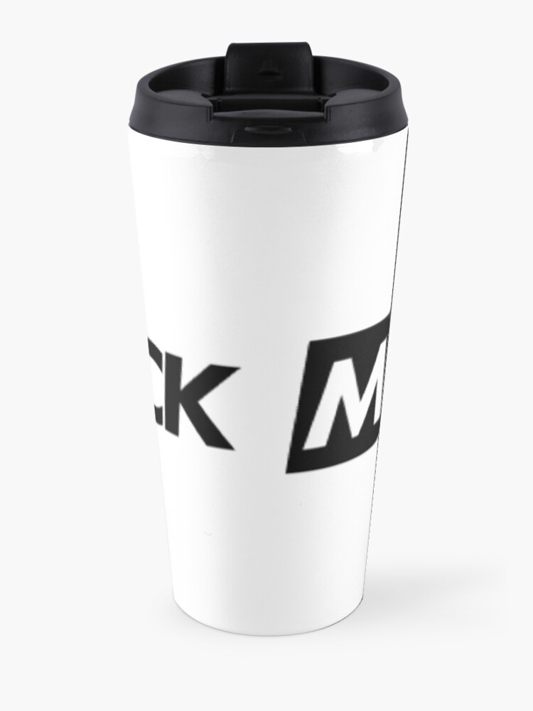 Alternate view of Mic Check Slogan Travel Coffee Mug