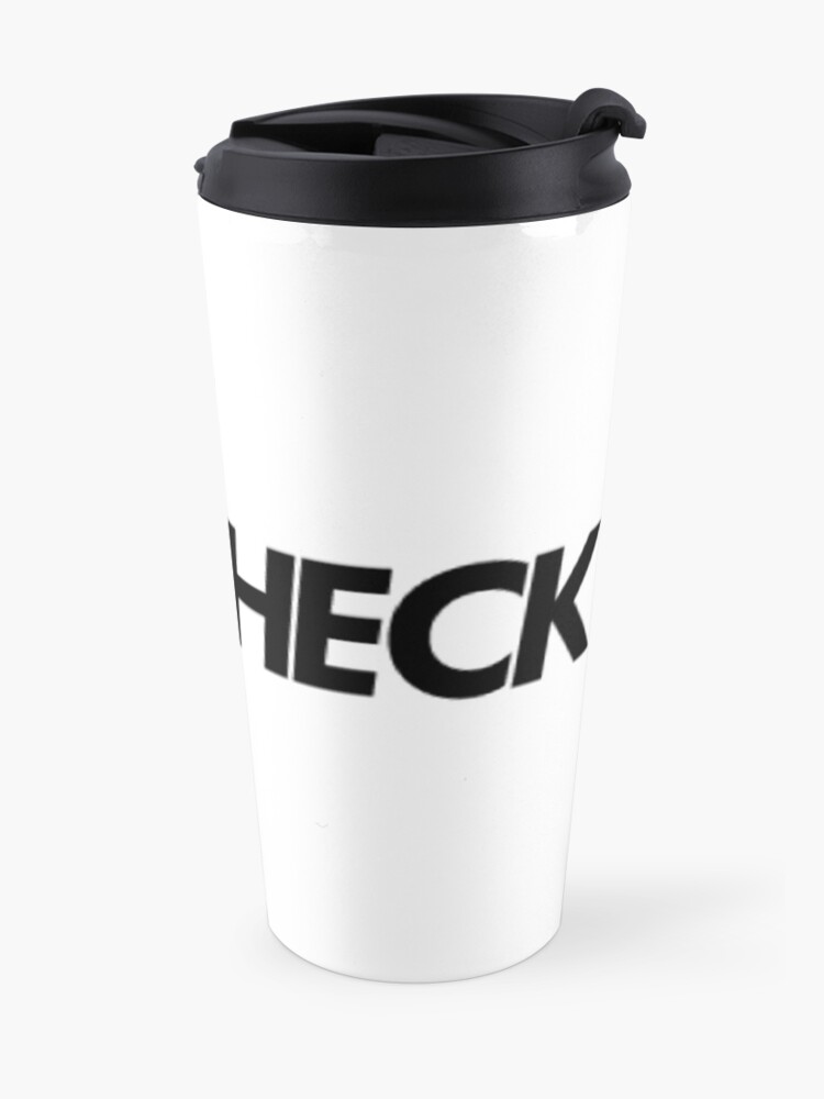 Alternate view of Mic Check Slogan Travel Coffee Mug