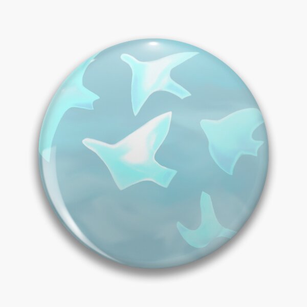 Item preview, Blue print, birds in the clouds. designed and sold by UVI-CA.