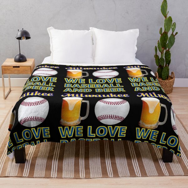 Item preview, Milwaukee We Love Baseball And Beer designed and sold by RGRamsey.