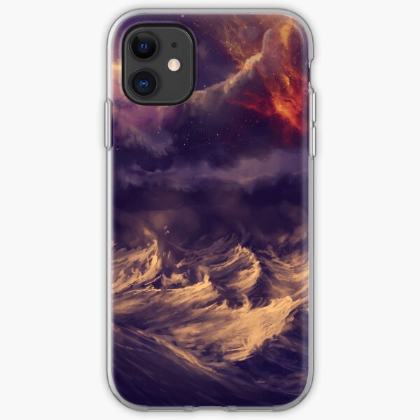 Stormy ocean iPhone Soft Case