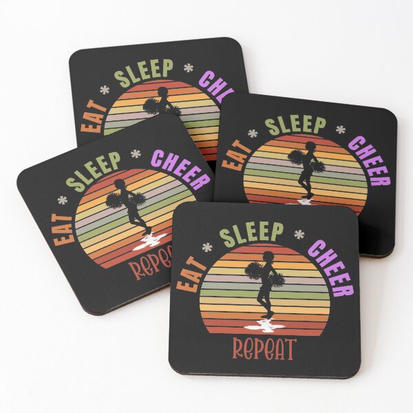 Item preview, Eat Sleep Cheer Repeat designed and sold by Davestre.