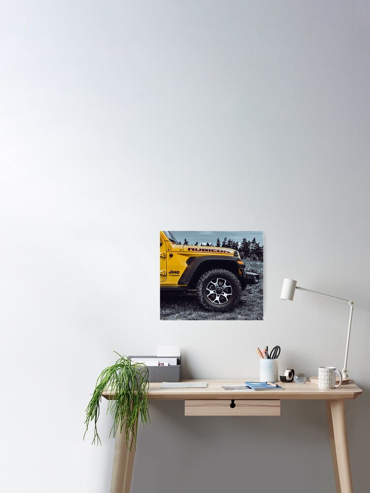 19" x 13" Poster 2013 Jeep Wrangler Rubicon 4x4 Offroad