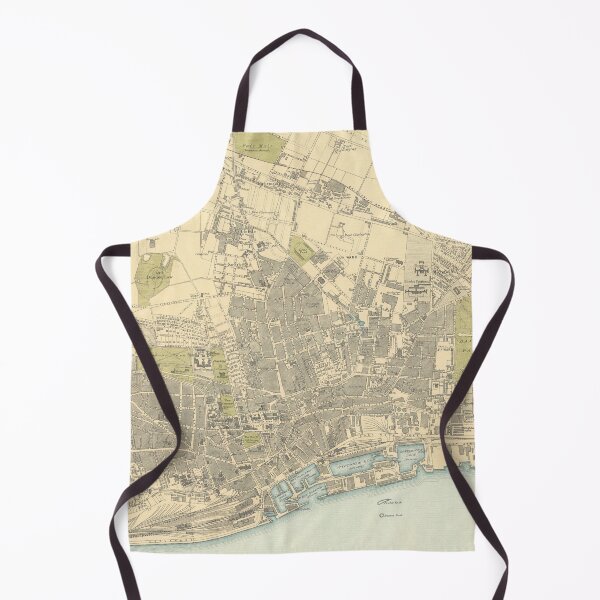 Item preview, Old Dundee Scotland Map (1912) The City of Discovery Vintage Atlas designed and sold by BravuraMedia.