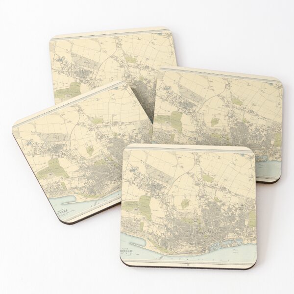 Item preview, Old Dundee Scotland Map (1912) The City of Discovery Vintage Atlas designed and sold by BravuraMedia.