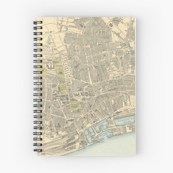 Item preview, Old Dundee Scotland Map (1912) The City of Discovery Vintage Atlas designed and sold by BravuraMedia.