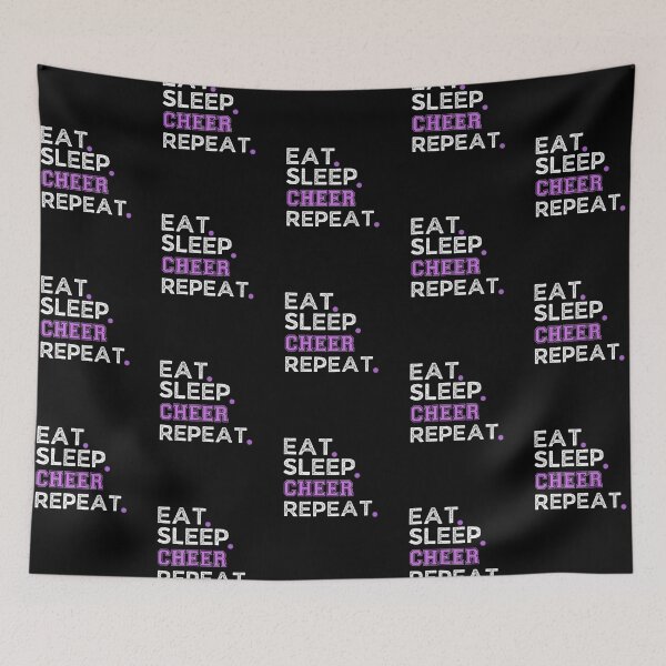 Item preview, Eat Sleep Cheer Repeat designed and sold by Davestre.