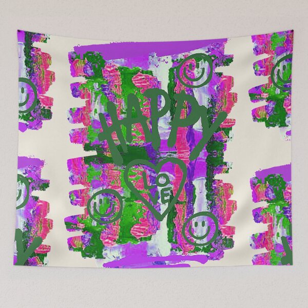 Item preview, Happy Playful Graffiti Design, nr 3, graphic psychedelic abstract art, trippy graphic psychedelic arte abstracto designed and sold by Adri Barnard.