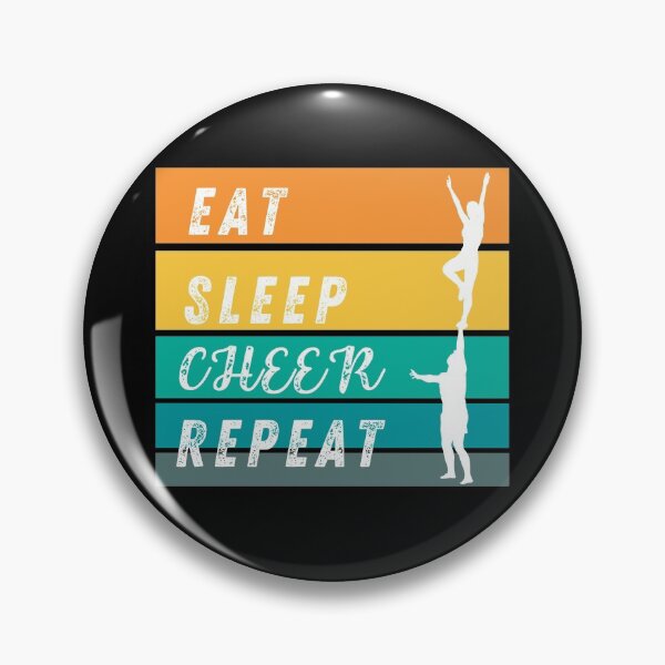 Item preview, Eat Sleep Cheer Repeat designed and sold by Davestre.
