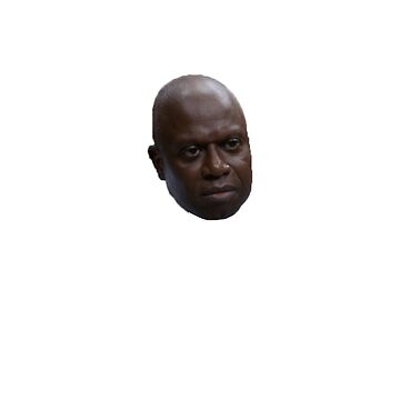 Artwork thumbnail, Captain Holt Head sticker by jackiekeating