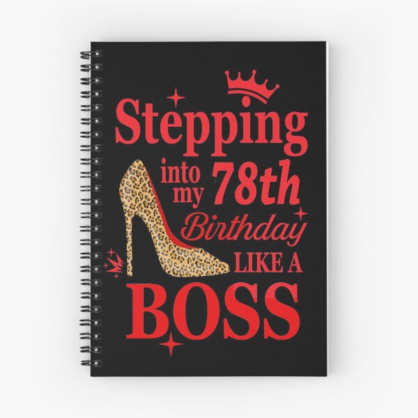 Item preview, Stepping into my 78th birthday like a boss  designed and sold by REApparelCo.