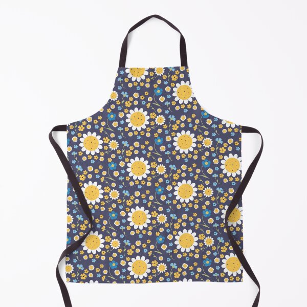 Item preview, Multi-faceted pattern with chamomile on the dark background designed and sold by Victoria Riabov.