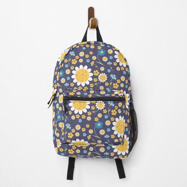 Item preview, Multi-faceted pattern with chamomile on the dark background  designed and sold by Victoria Riabov.