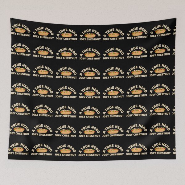 Item preview, A True Hero Funny - Joey Chestnut  designed and sold by DahiyaTees.