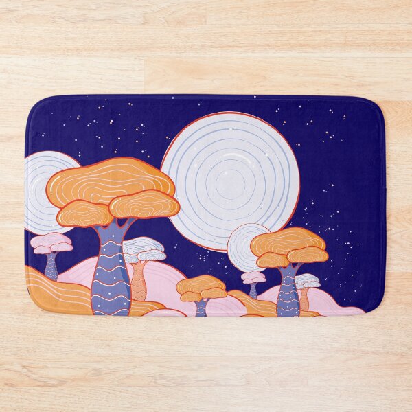 Item preview, Kawaii anime space trees | Orange designed and sold by Lena Morf.