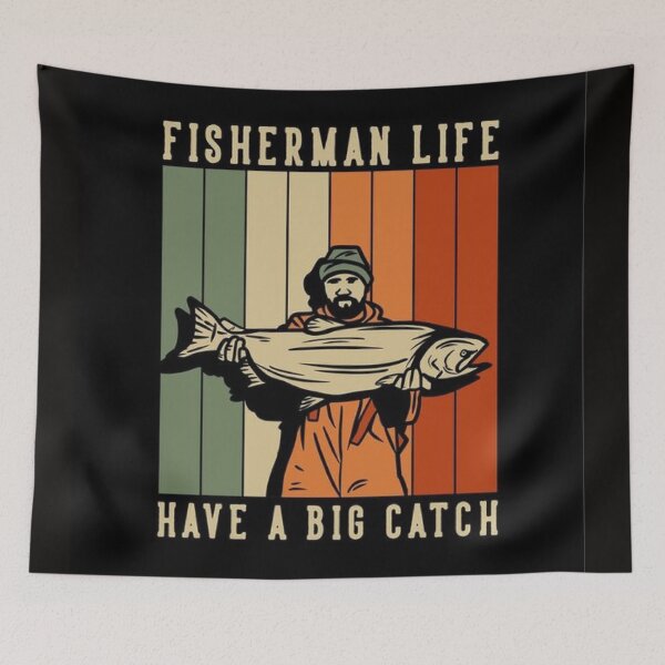 Item preview, Fisherman life  designed and sold by DonJan.