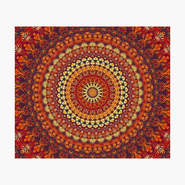 Mandala 70 Photographic Print