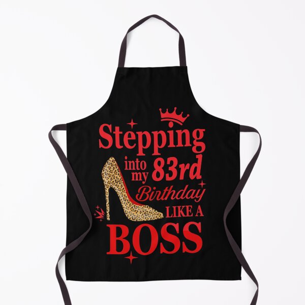 Item preview, Stepping into my 83rd birthday like a boss designed and sold by REApparelCo.