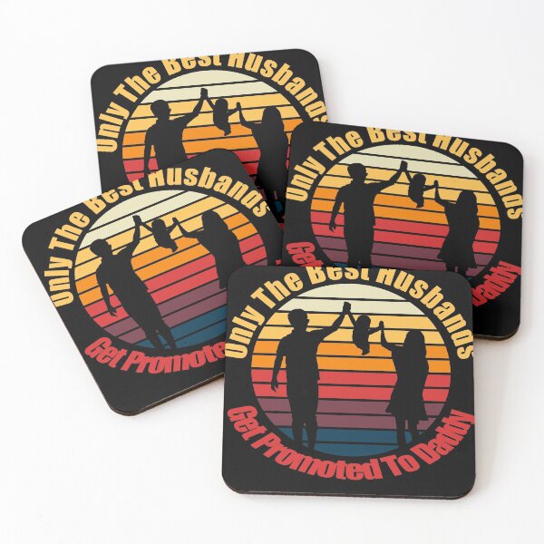 Item preview, only the best husbands get promoted to daddy designed and sold by printhappy4you.