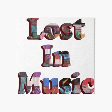 Item preview, Lost In Music designed and sold by Bizybeetabzy.