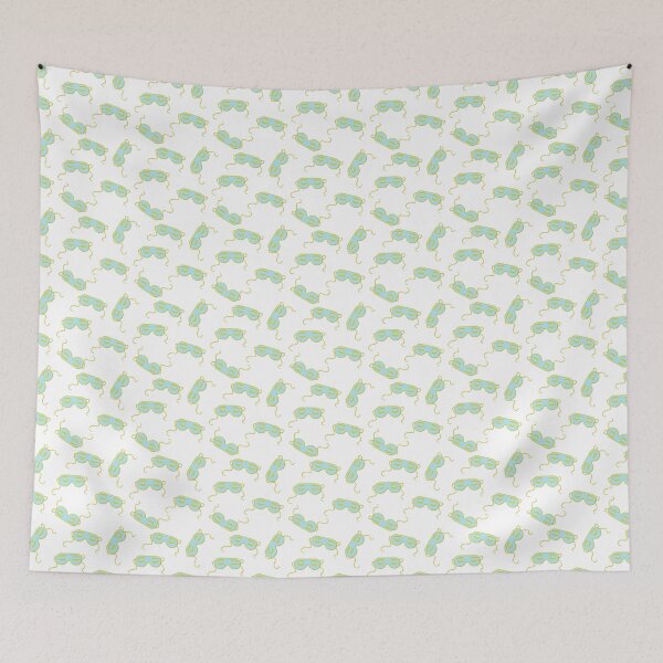 Item preview, Sleep Mask Pattern (Breakfast at Tiffany's) designed and sold by AtlasOfStories.