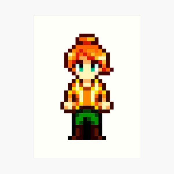 Stardew Valley Pixel Art Art Prints Redbubble