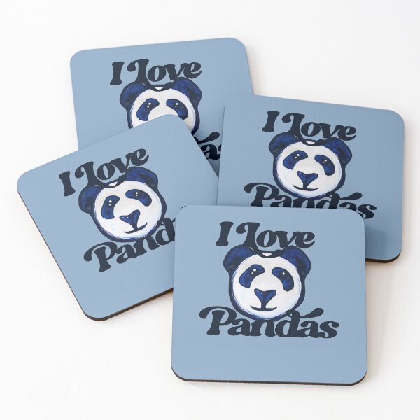 Artikelvorschau, I love Pandas entworfen und verkauft von FrictionMaxxing.