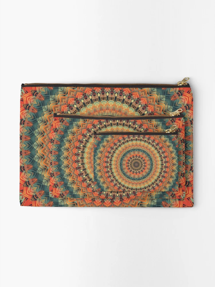 Thumbnail 2 of 4, Zipper Pouch, Mandala 71 designed and sold by Mandala Of Life.