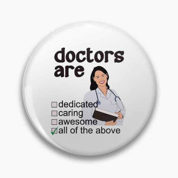 Item preview, Doctors Are Dedicated Caring Awesome - Professions We Love designed and sold by DerekJSmith.