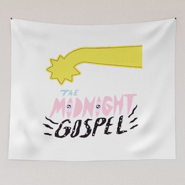 Item preview, Logotipo del tráiler de The Midnight Gospel designed and sold by MatthewBeamon.