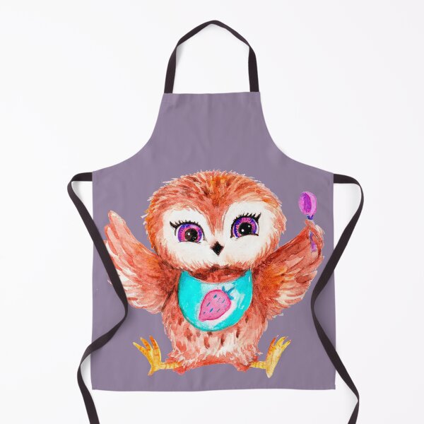Item preview, Beautiful colorful Owl. Сartoon baby owl. Cartoon Owl Art. designed and sold by ZheltakovaIana.